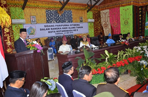 Sarundajang Pamitan di Kotamobagu